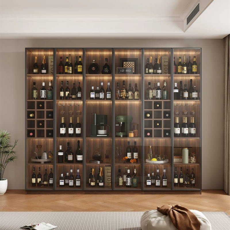 Home & Hotel Textiles Private Limited - Home Living room glass display cabinets