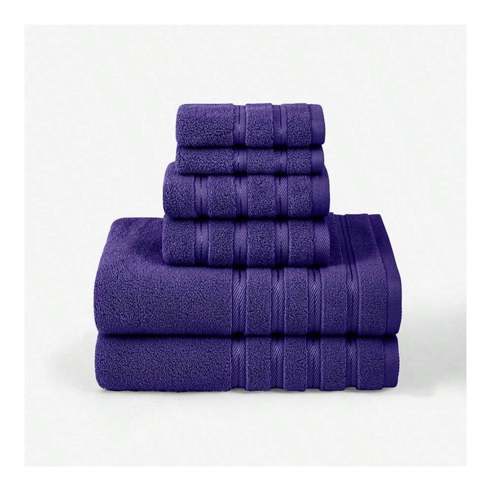 Home Textiles Face Towel - Luxury 6 Pieces Towel Set, 2