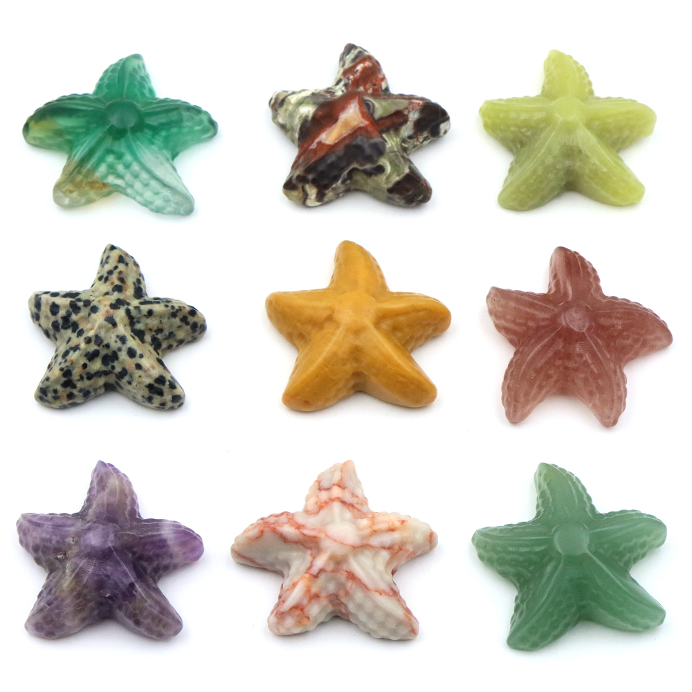 Home Textiles Products - 35mm Starfish Shape Statue Marine Animal