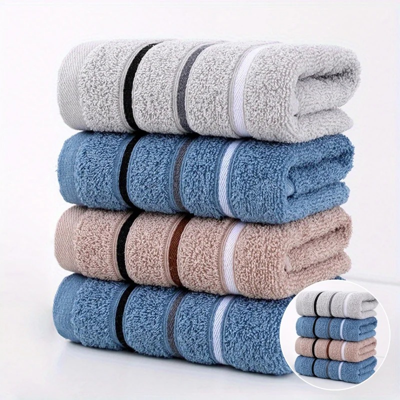 Home Textiles Face Towel - Various Colors Plush Cotton Towel Set