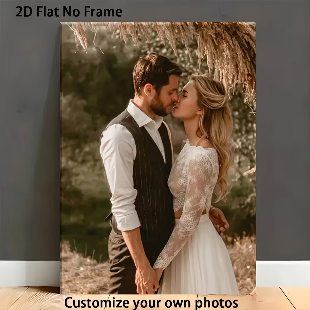 Custom Photo Canvas Poster — M - Home Textiles Products reseña y precio