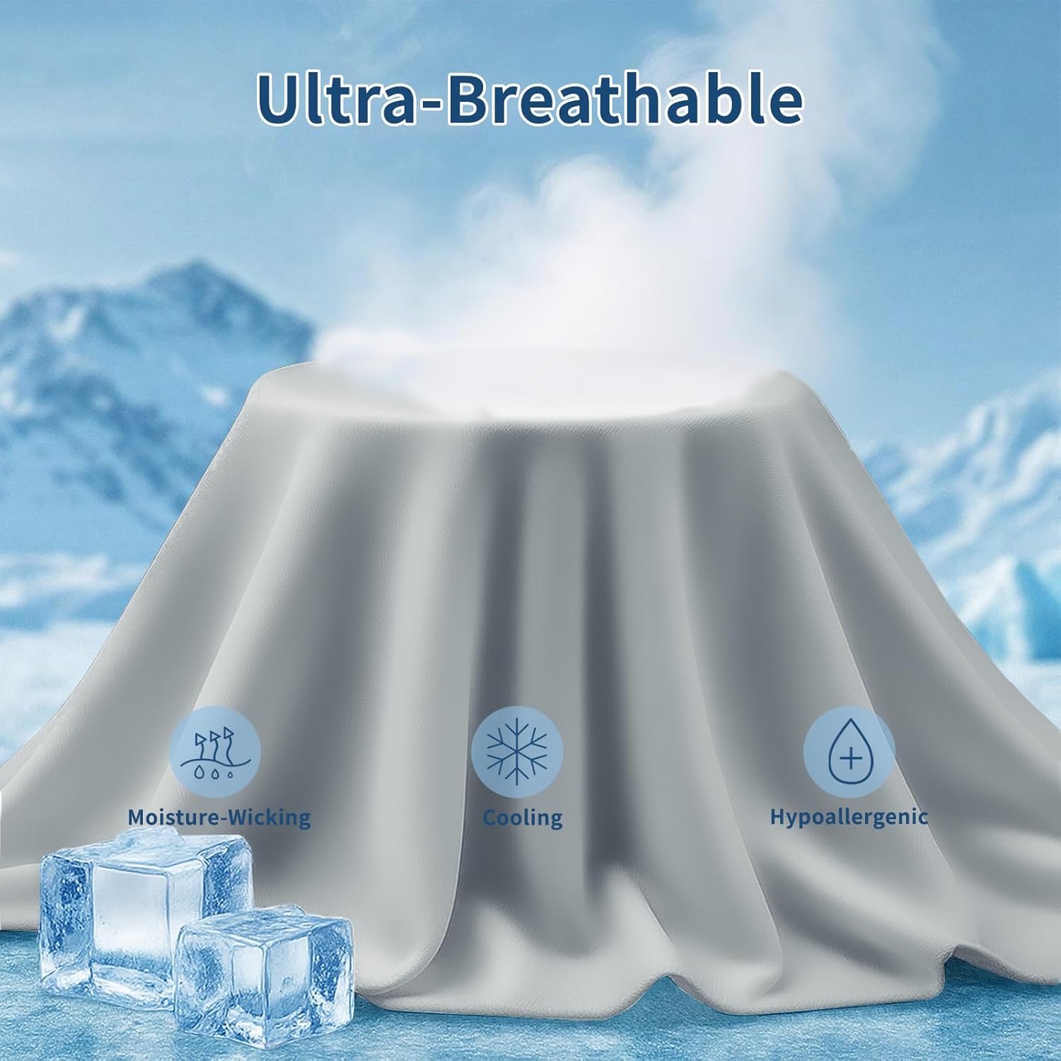 2pcs Summer Cooling Pillowcase - Hot Home Of Textiles reseña y precio