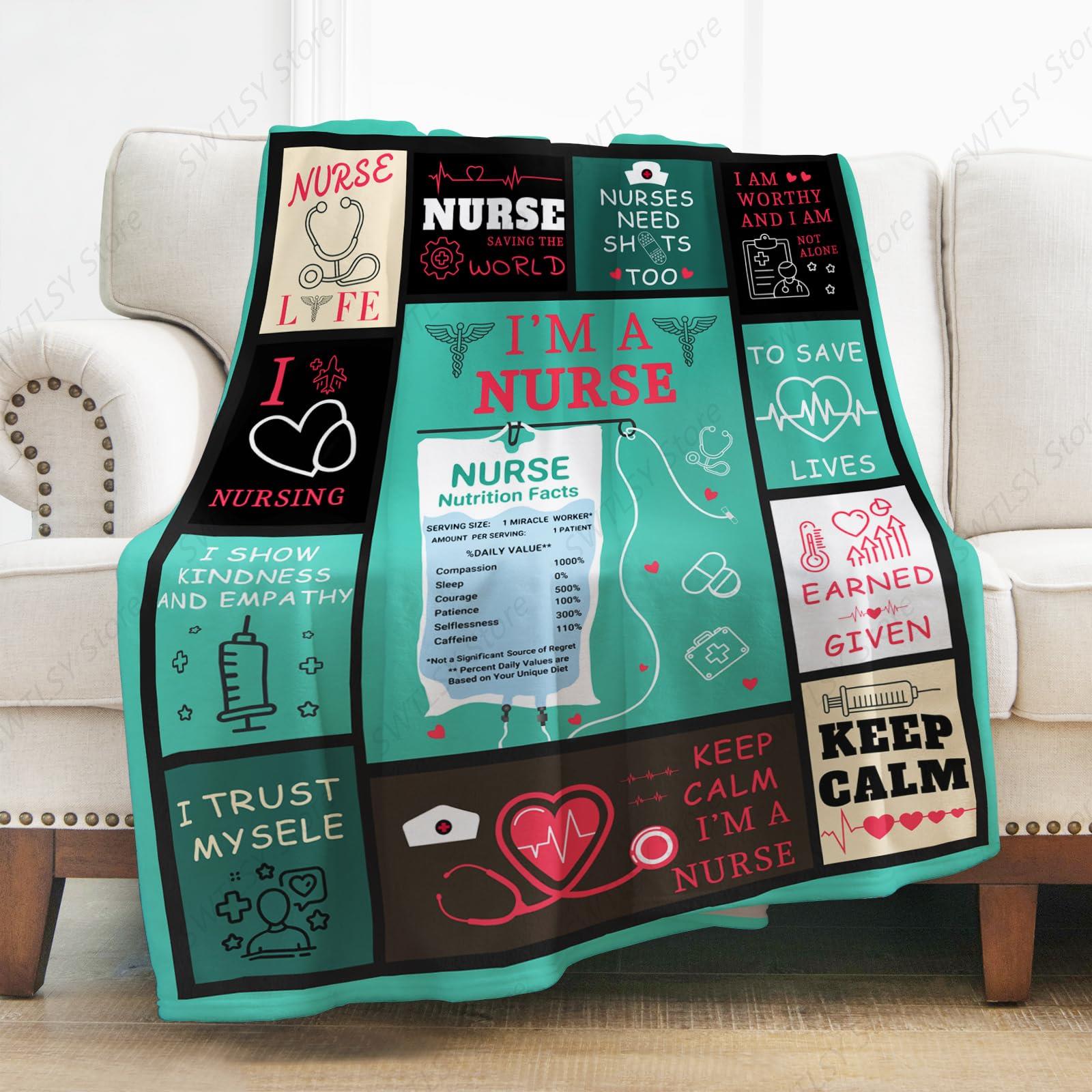 Nurse Blanket Gifts for Women  - Home Textiles Week reseña y precio