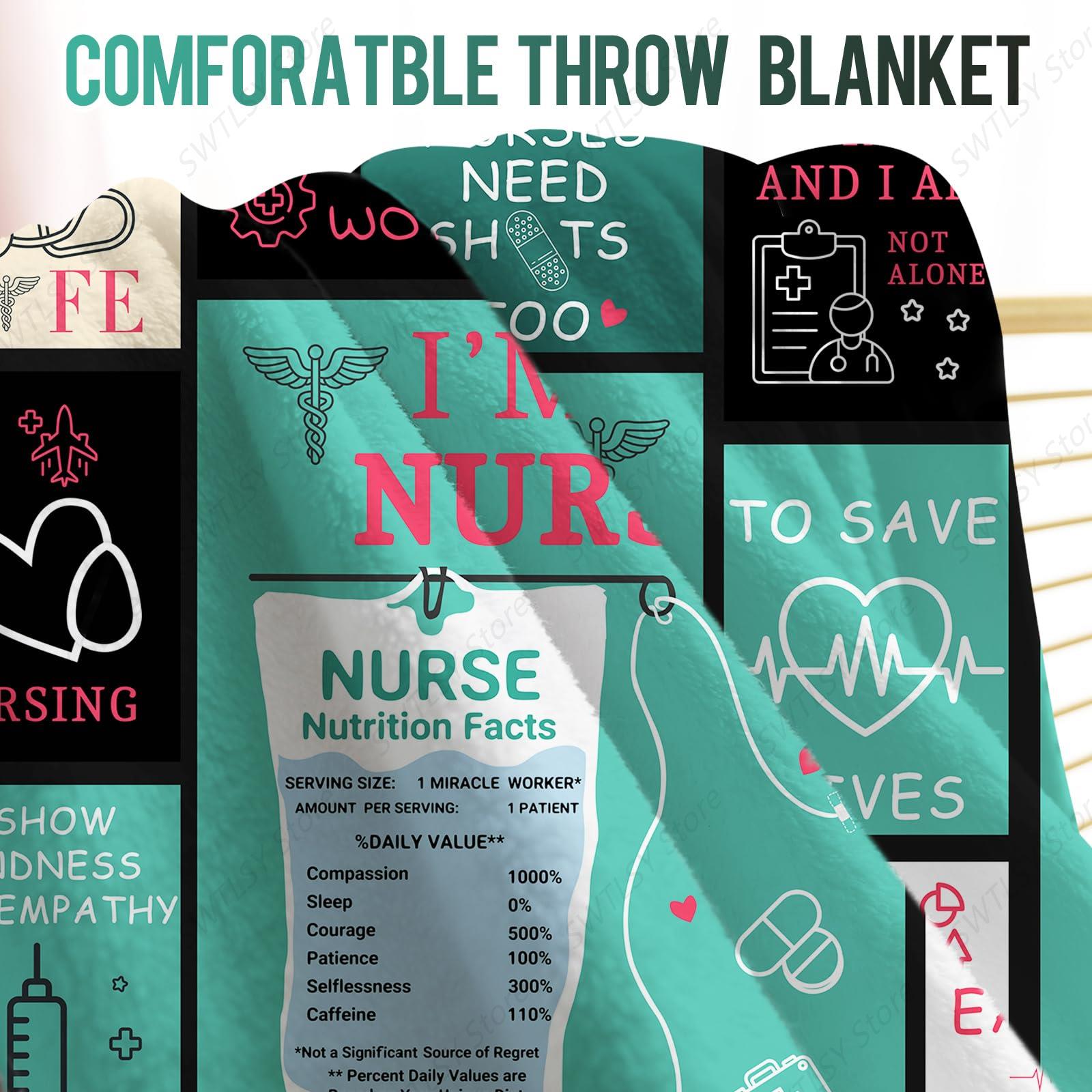 Nurse Blanket Gifts for Women  - Home Textiles Week reseña y precio