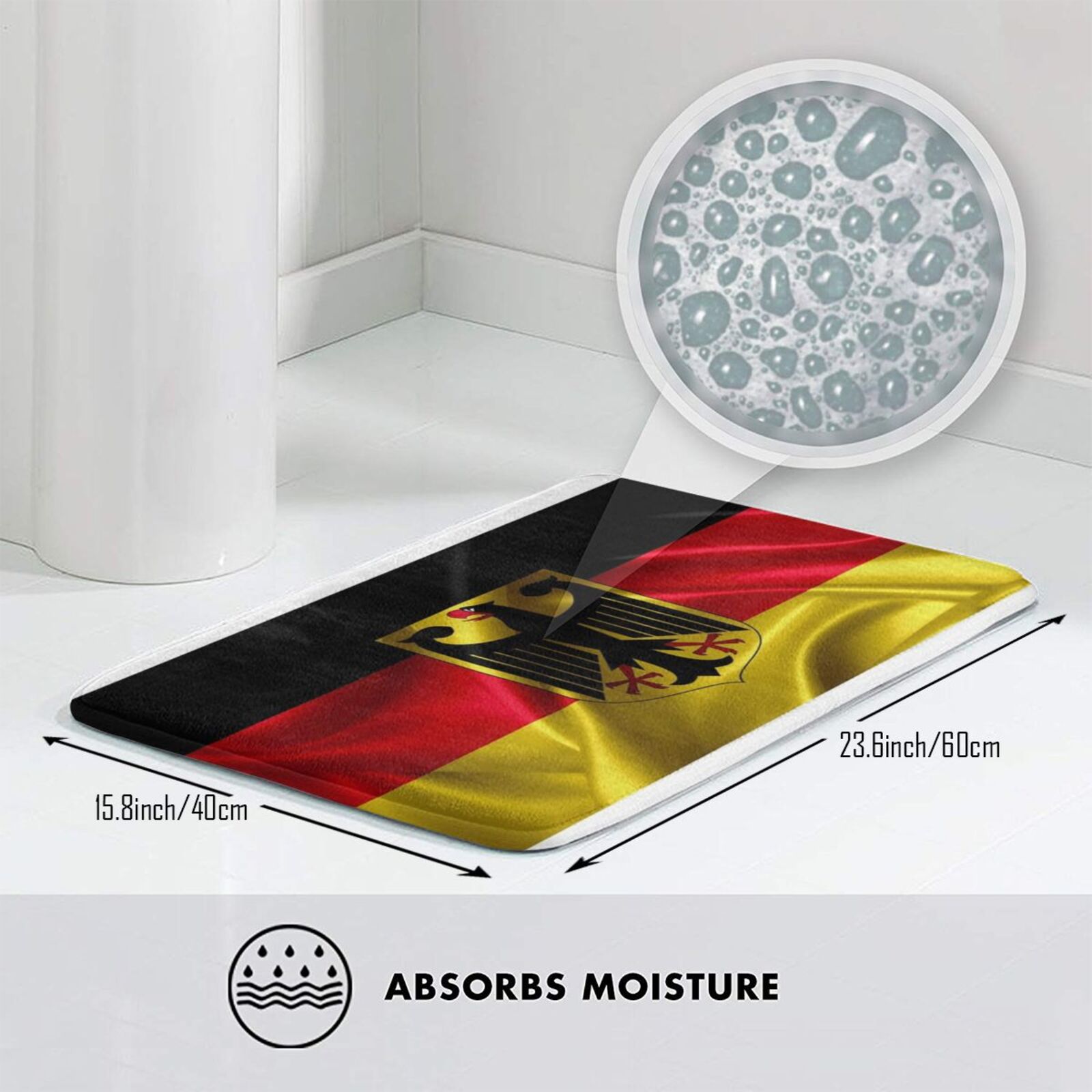 Germany Mat Rug Carpet Anti-Sl - Home Textiles Germany reseña y precio