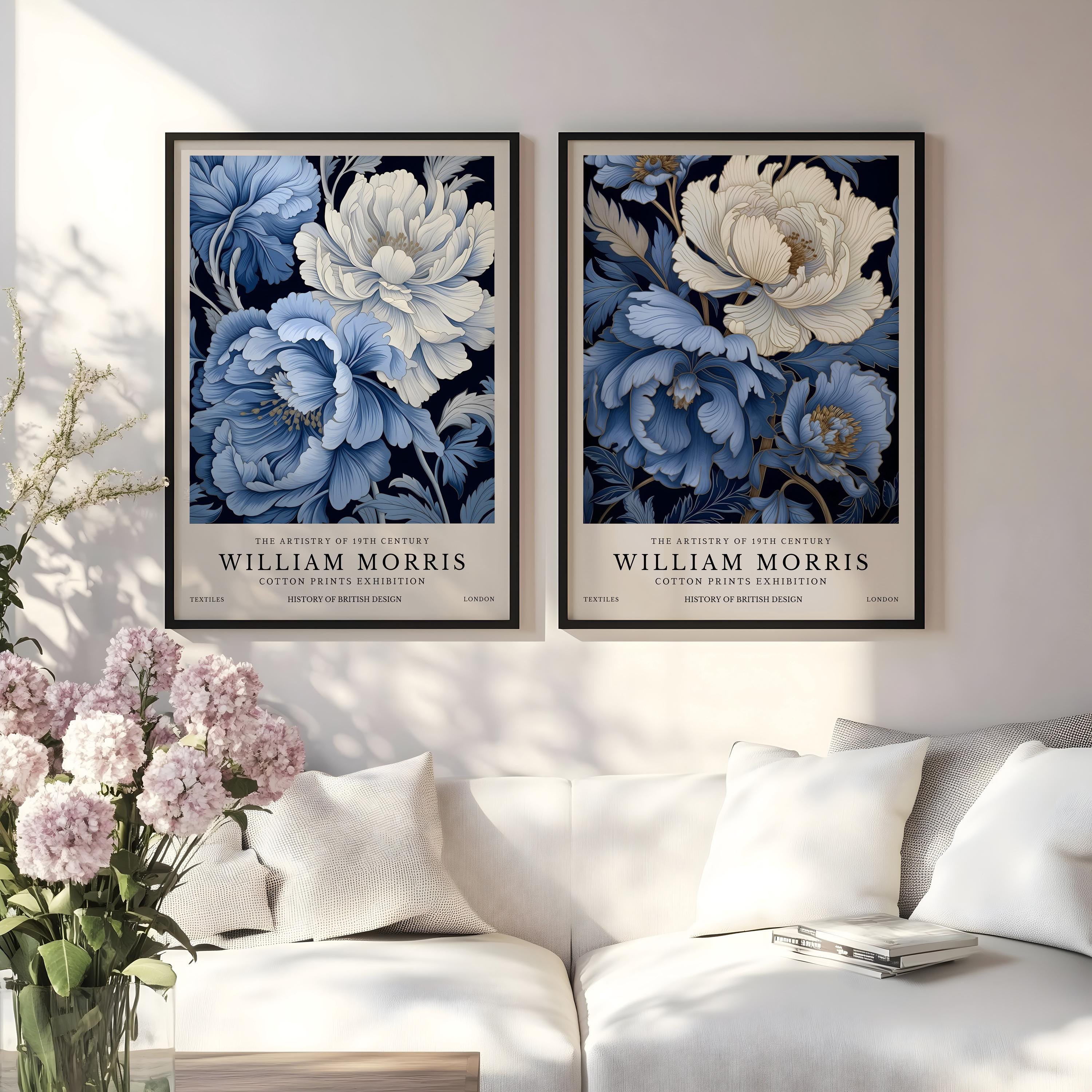 William Morris Blue Floral Pri - Home Textiles Room Spray reseña y precio