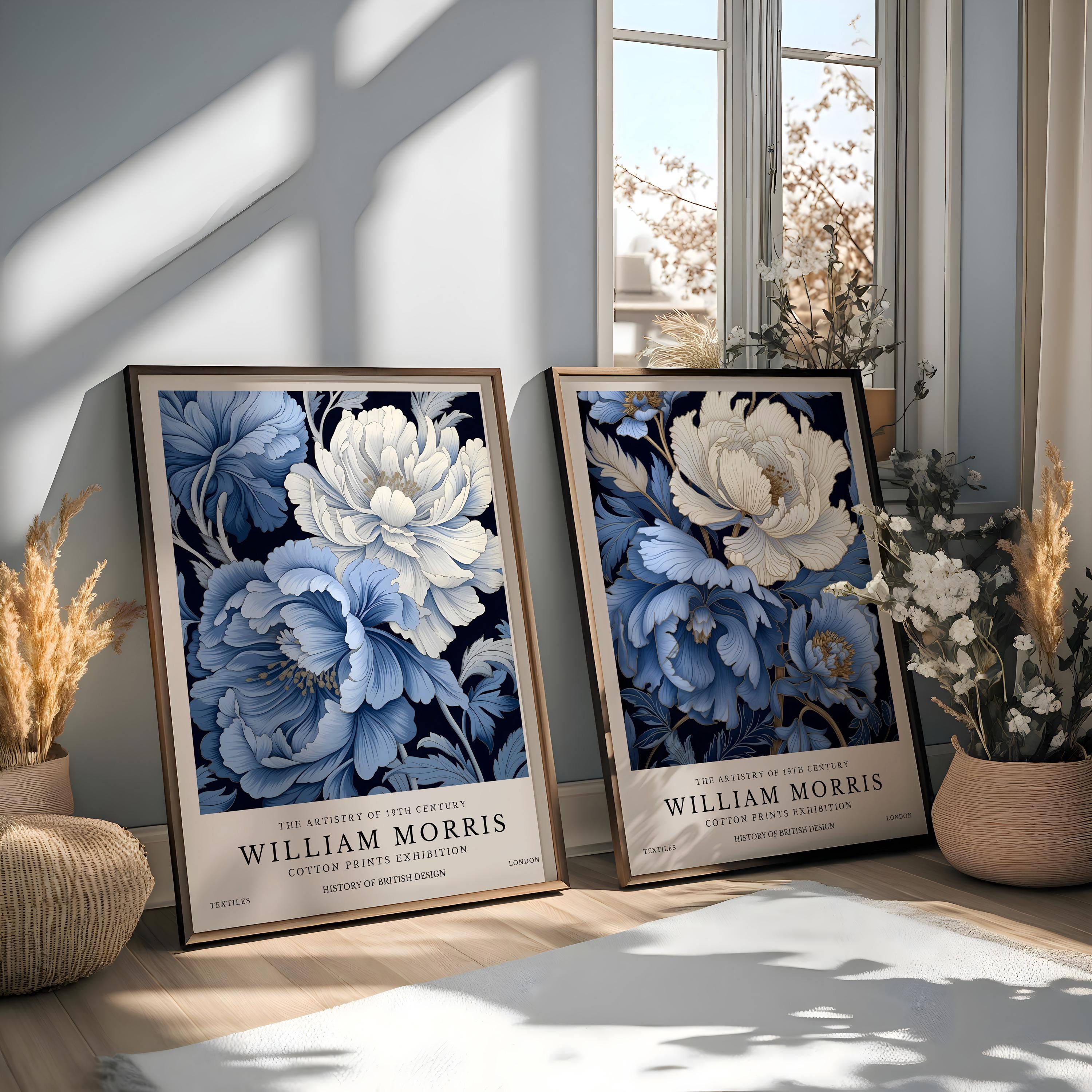 William Morris Blue Floral Pri - Home Textiles Room Spray reseña y precio
