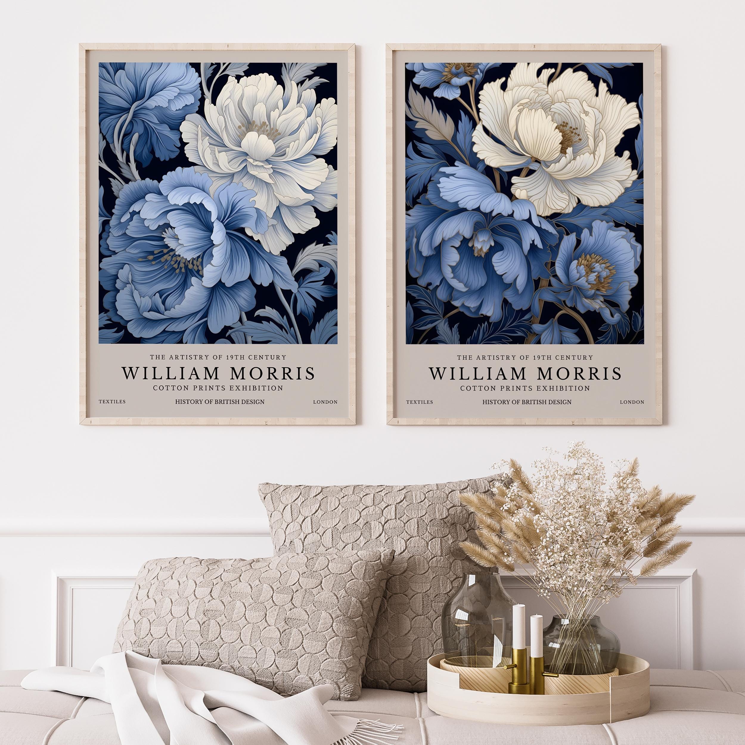 William Morris Blue Floral Pri - Home Textiles Room Spray reseña y precio