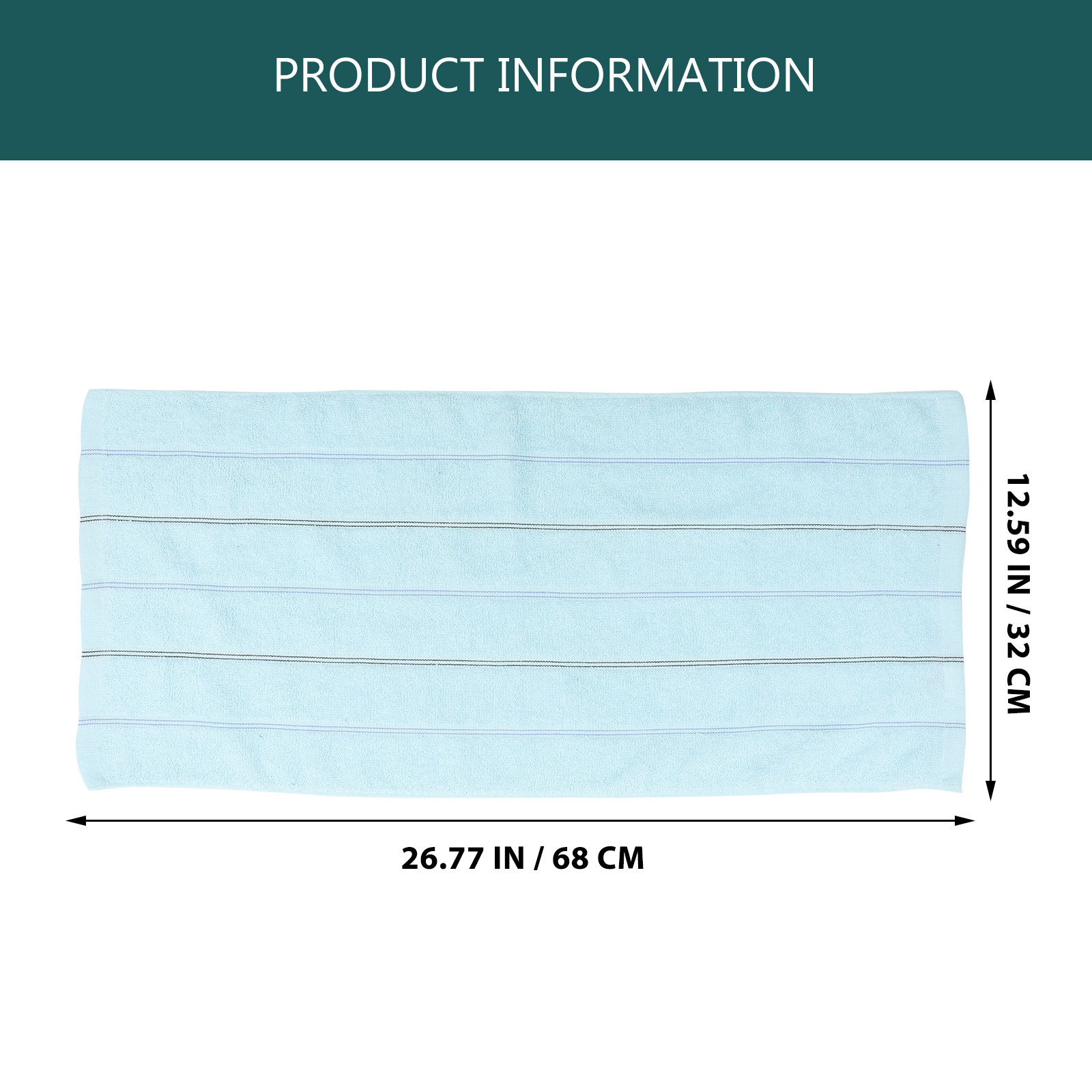 4Pcs Striped Cotton Hand Towel - Home Textiles Face Towel reseña y precio