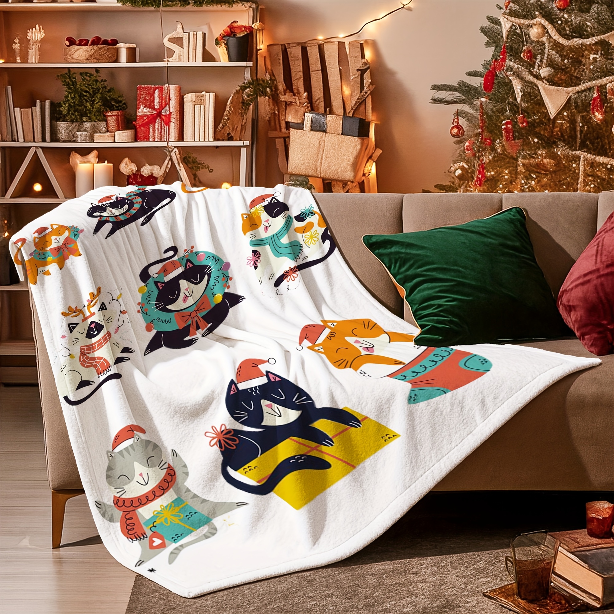 Interesting cat face patterns  - Home Textiles Face Towel reseña y precio