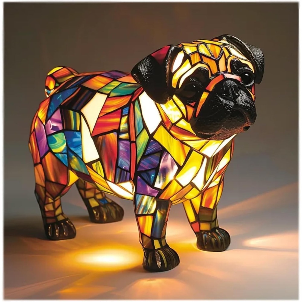 New Dog Series Resin Figurines - Home Textiles Products reseña y precio