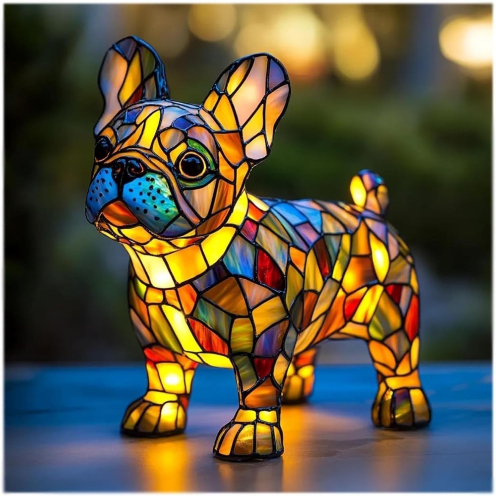 New Dog Series Resin Figurines - Home Textiles Products reseña y precio