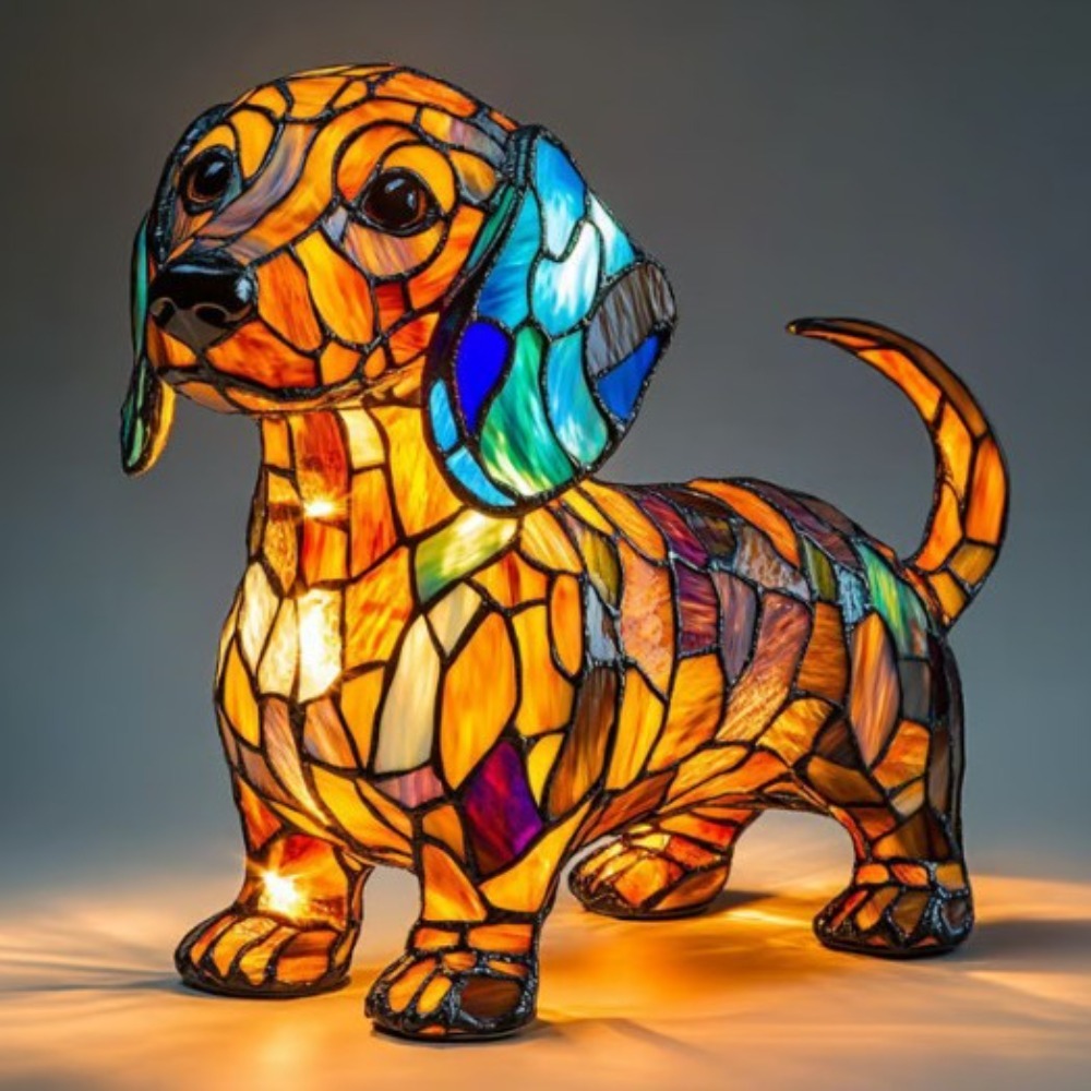 New Dog Series Resin Figurines - Home Textiles Products reseña y precio