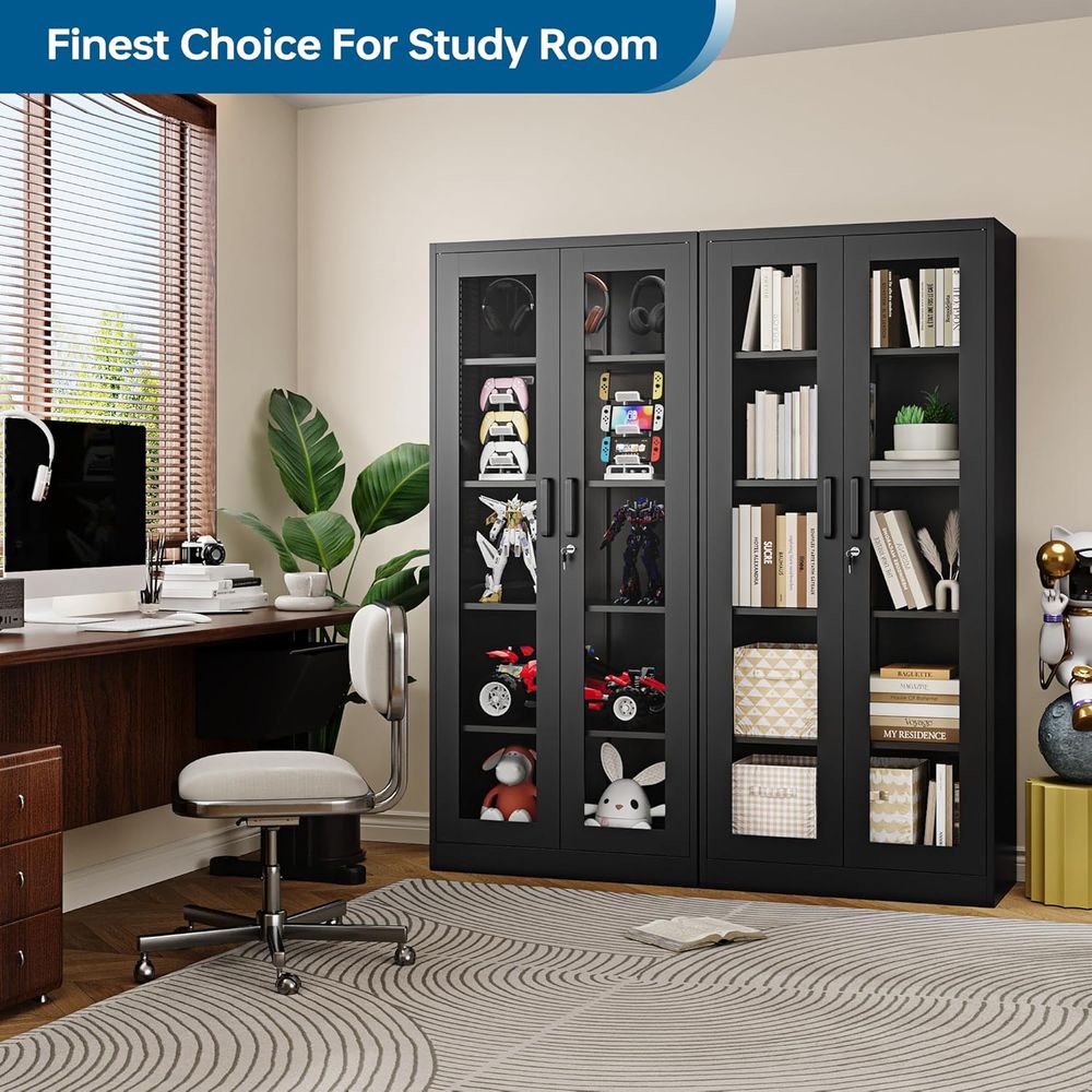 71 Metal Glass Display Cabinet - Home & Hotel Textiles Private Limited reseña y precio