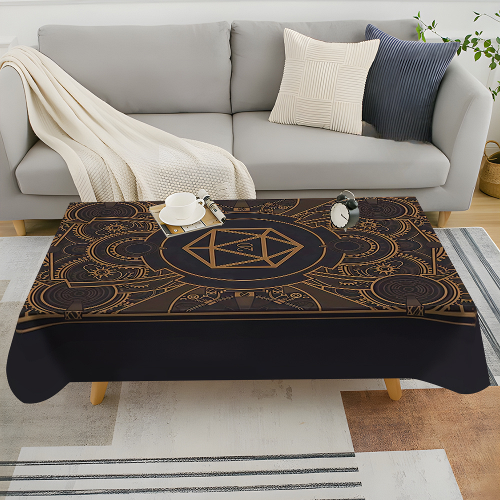 Steampunk Black Golden Gear Pa - Home Textiles Products reseña y precio