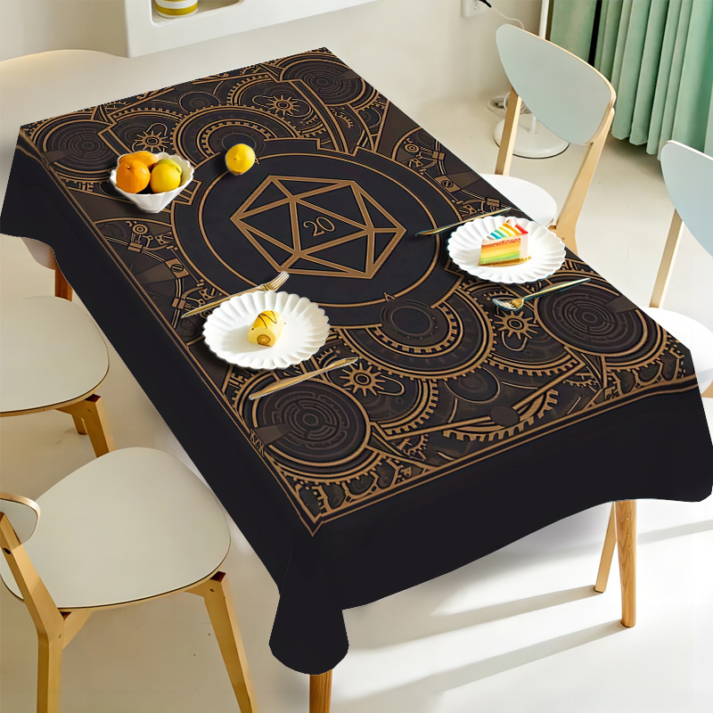 Steampunk Black Golden Gear Pa - Home Textiles Products reseña y precio