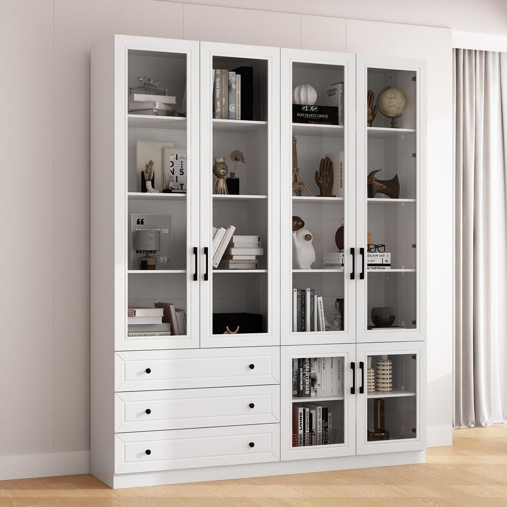 63 Wide Glass Door Display Cab - Home & Hotel Textiles Private Limited reseña y precio