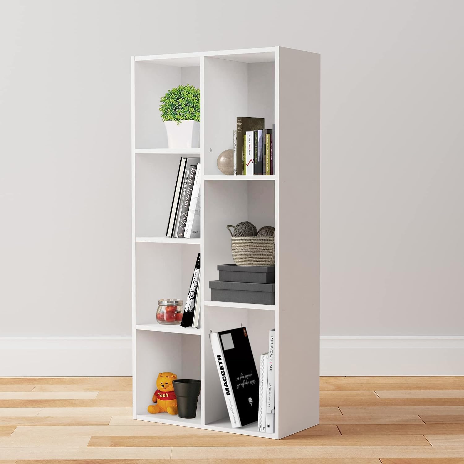7 Cube Organizer Bookcase for  - Home & Hotel Textiles Private Limited reseña y precio