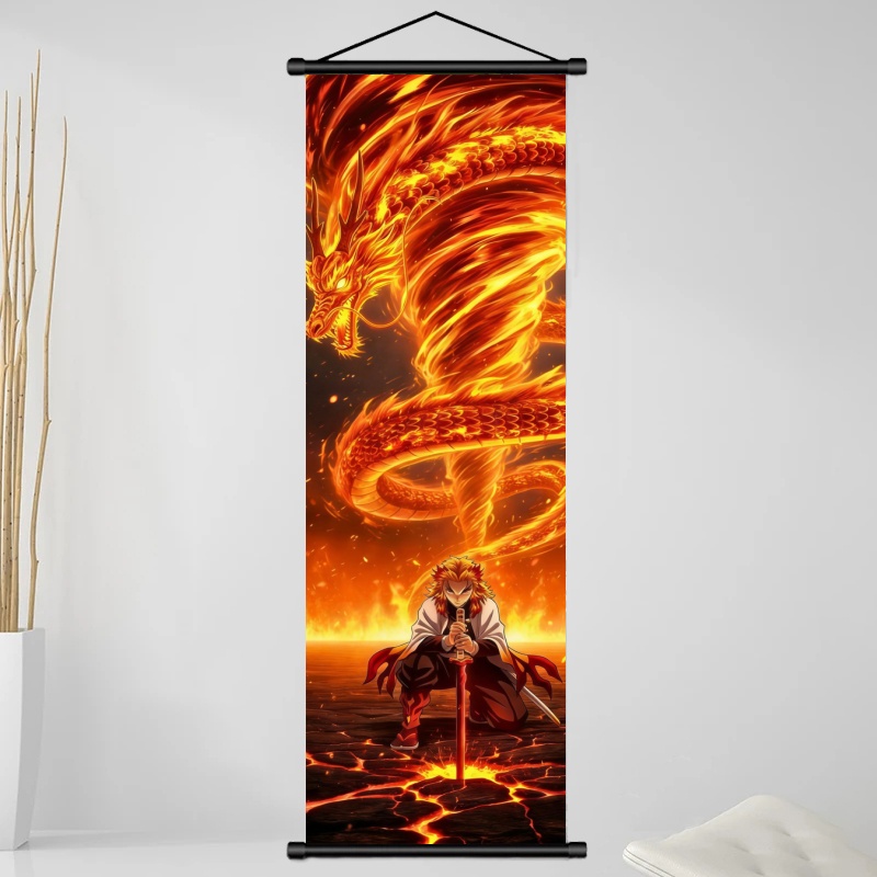 Demon Slayer Kyojuro Rengoku H - Home Textiles Products reseña y precio