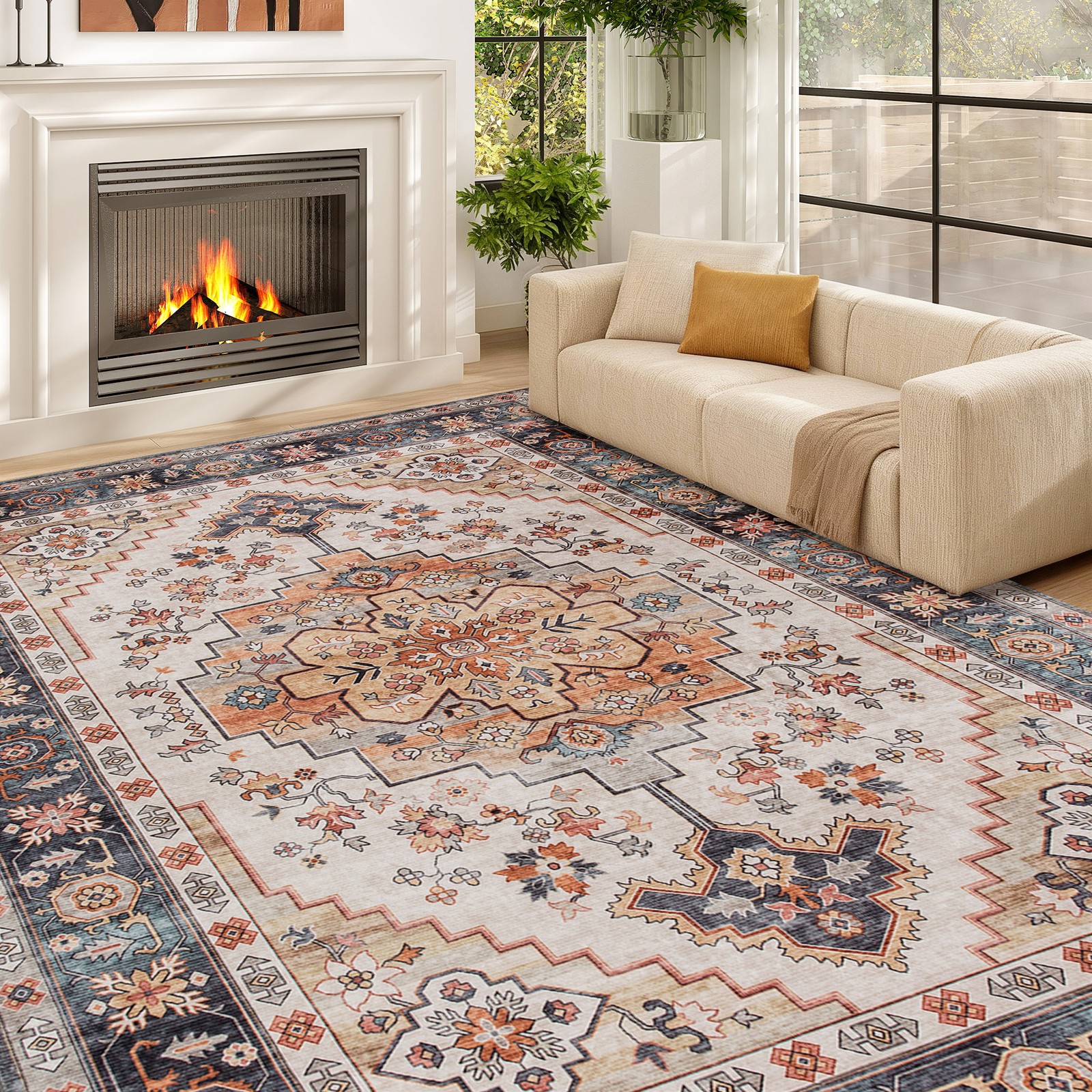 Area Rug 5x7, Machine Washable - Home Textiles China reseña y precio