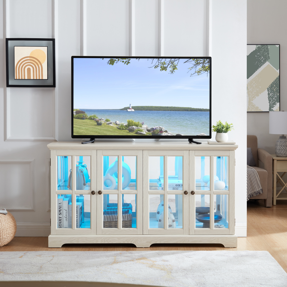 LED Curio Display Cabinet Vint - Home & Hotel Textiles Private Limited reseña y precio