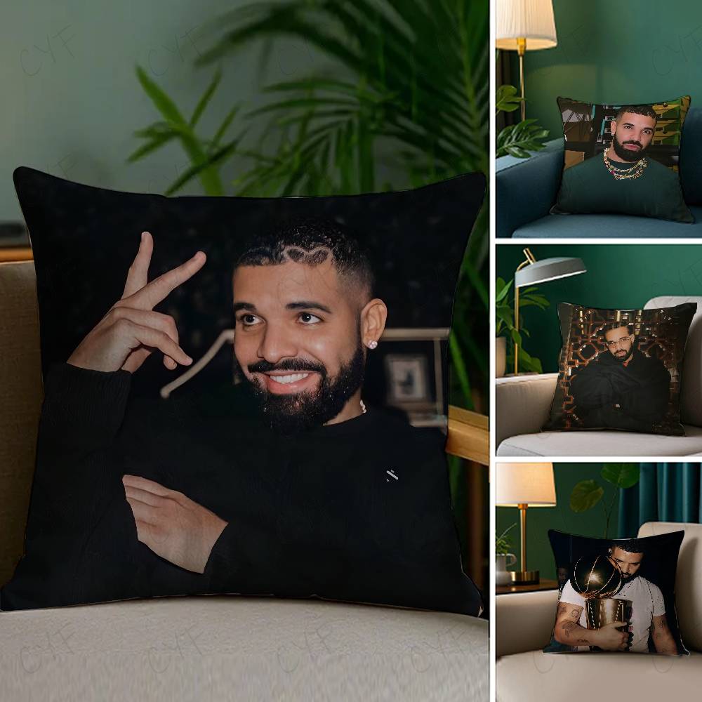Hot Cool Singer D-Drake Pillow - Hot Home Of Textiles reseña y precio
