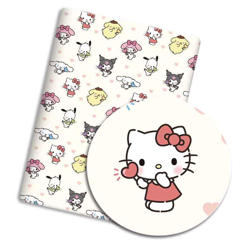 Hot Sanrio fabric Cartoon 140x - Hot Home Of Textiles reseña y precio