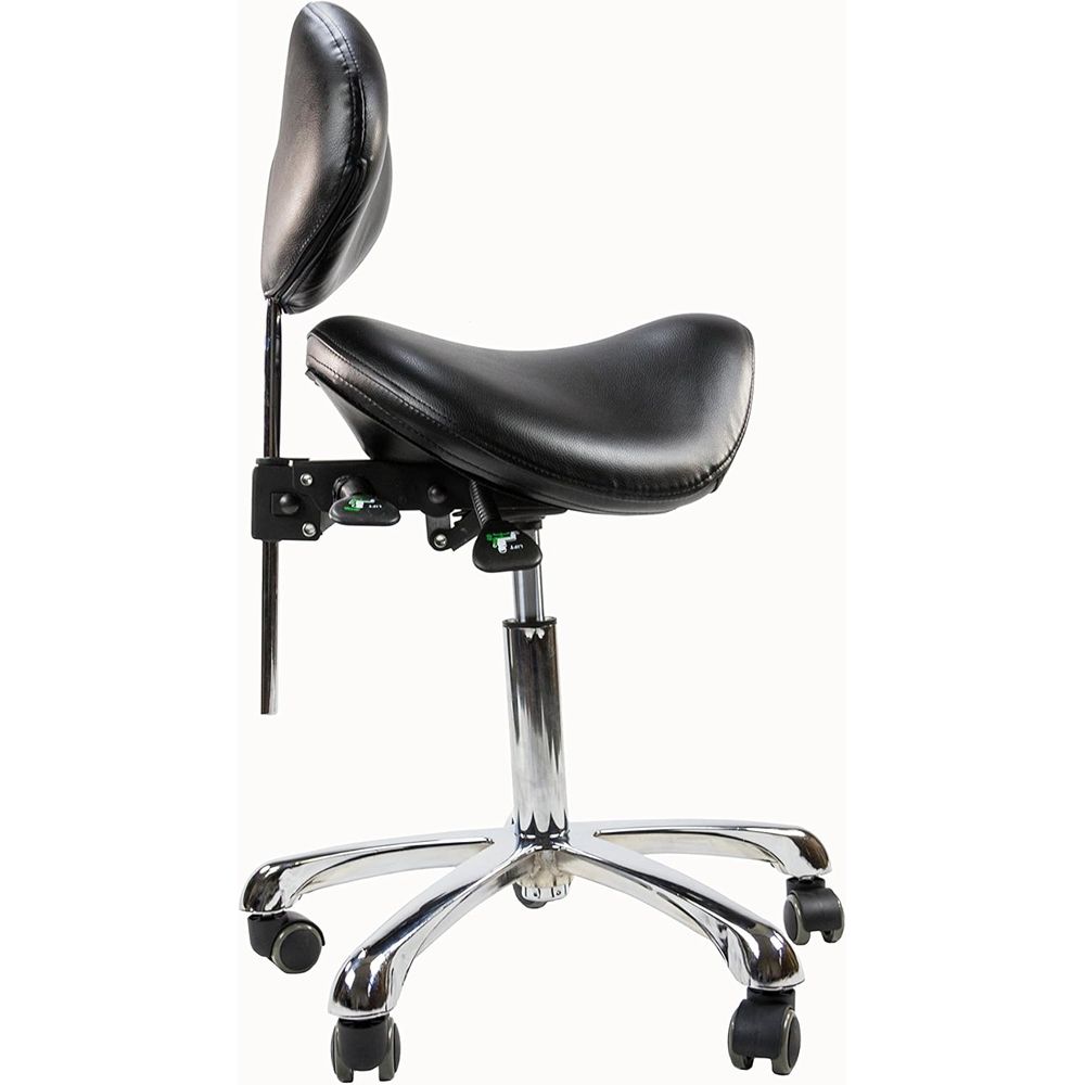 Ergonomic Rolling Swivel Stool - Home & Hotel Textiles Private Limited reseña y precio