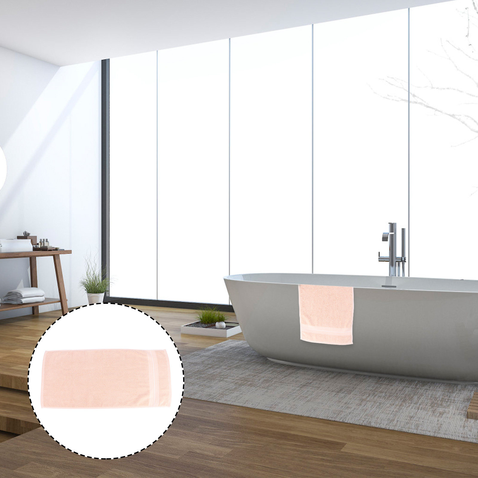 1Pcs Cotton Face Towel Premium - Home Textiles Face Towel reseña y precio