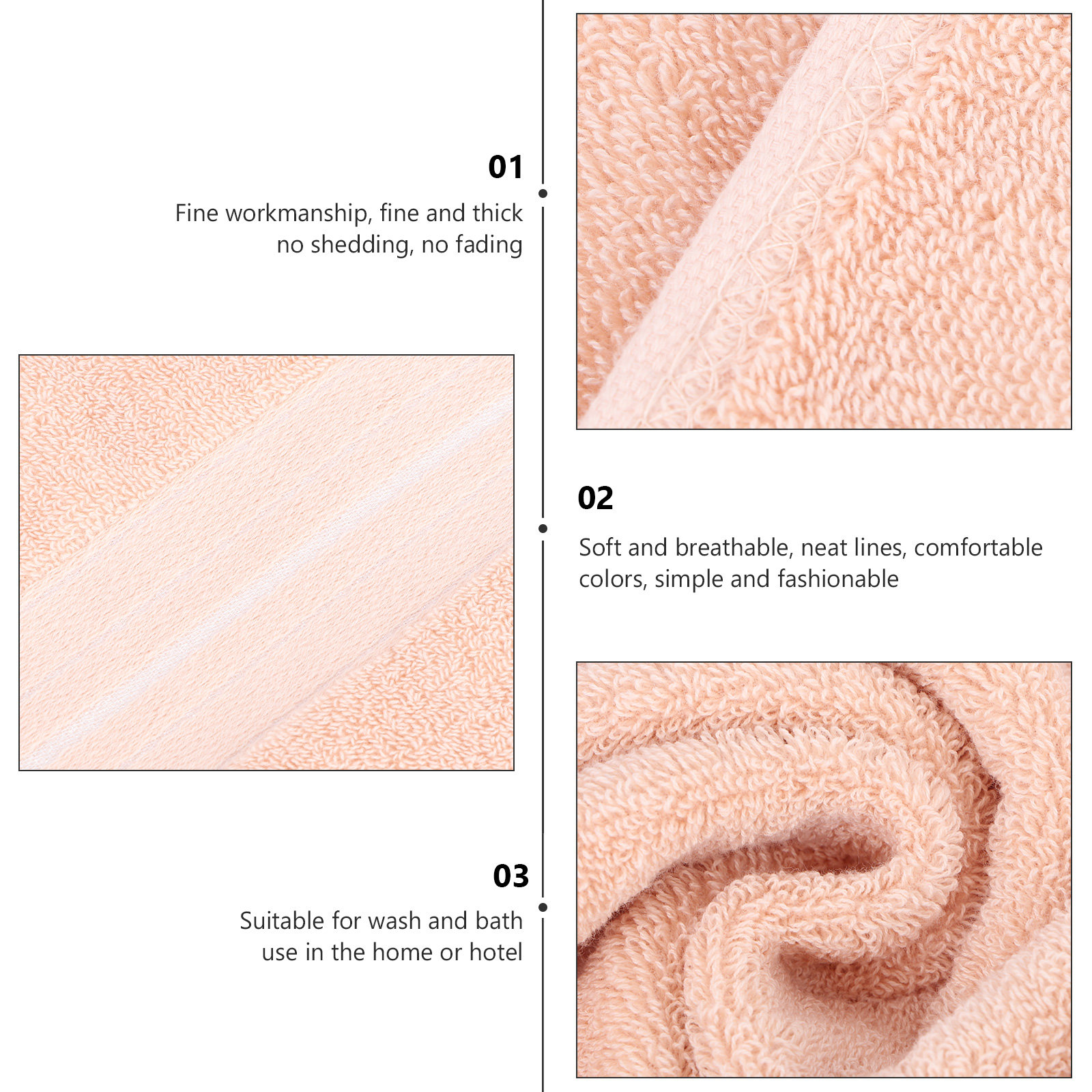 1Pcs Cotton Face Towel Premium - Home Textiles Face Towel reseña y precio