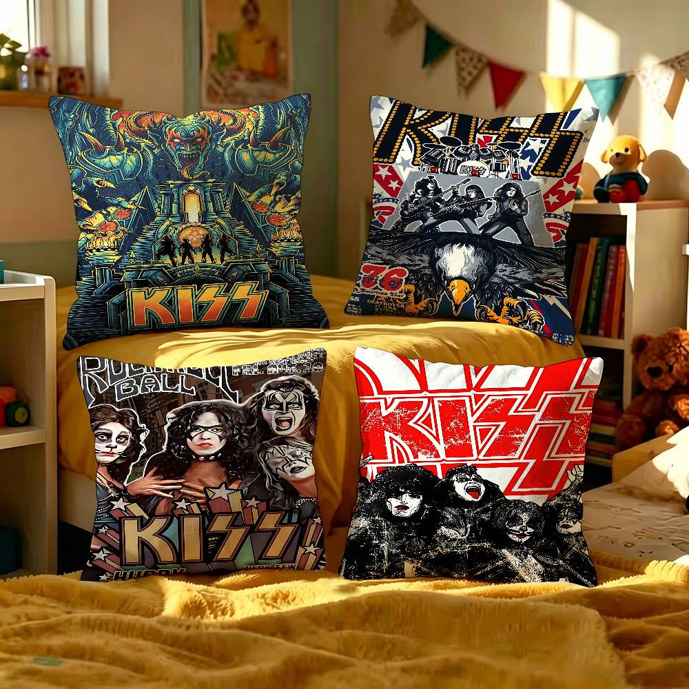 Rock Band Kiss hot Pillowcase  - Hot Home Of Textiles reseña y precio