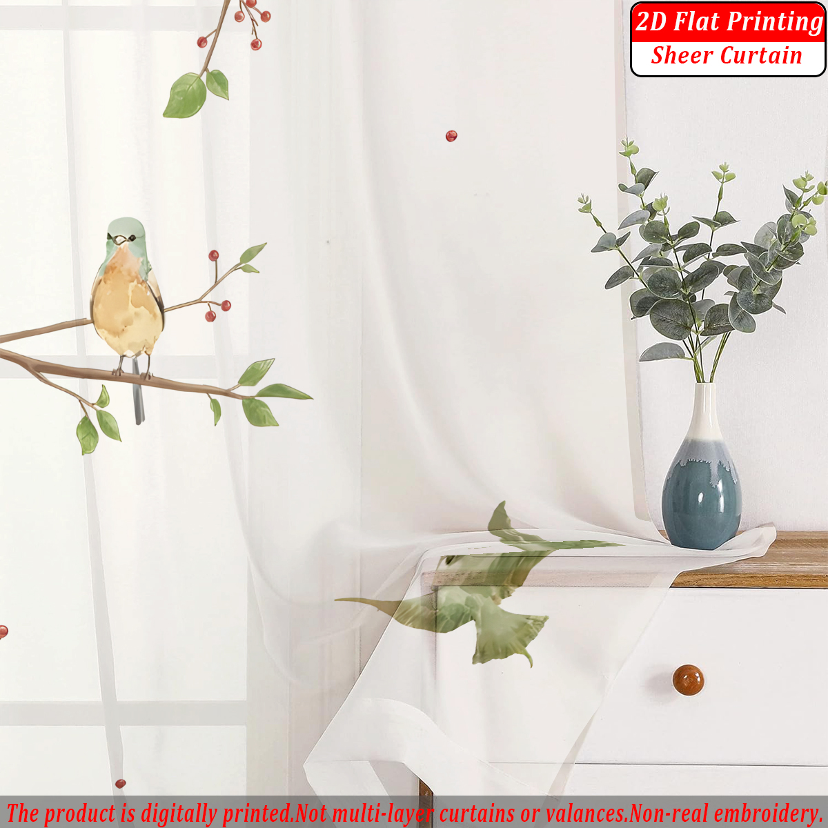 Branches Flying Birds Flat Pri - Home Textiles Products reseña y precio
