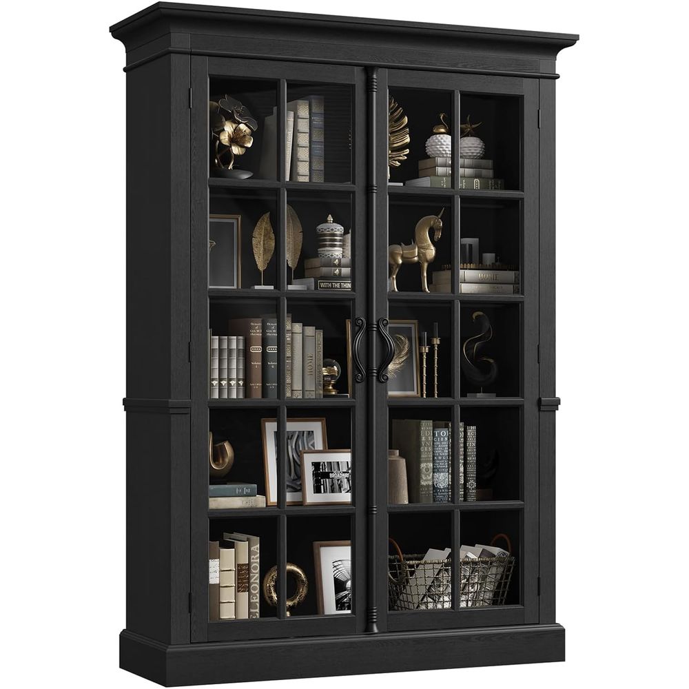 65 Tall Display Cabinet with A - Home & Hotel Textiles Private Limited reseña y precio